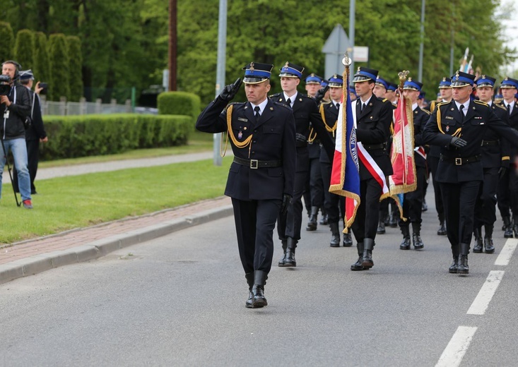 Uroczystości strażackie w Sandomierzu 