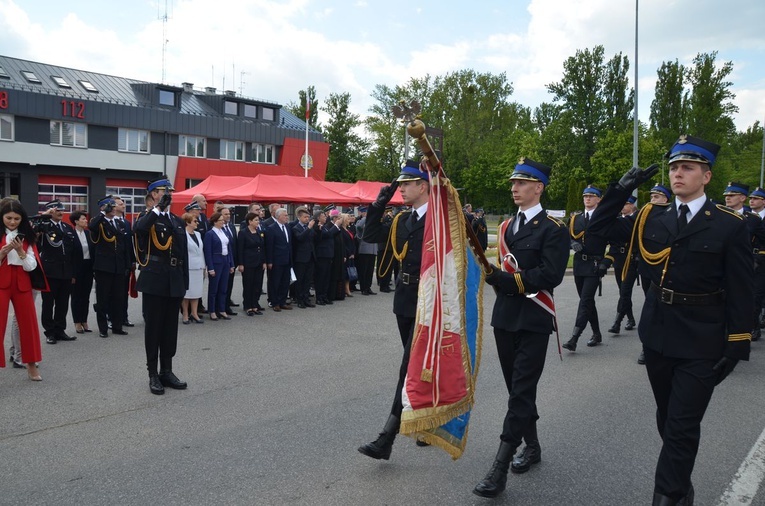 Uroczystości strażackie w Sandomierzu 