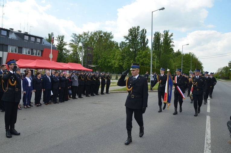 Uroczystości strażackie w Sandomierzu 