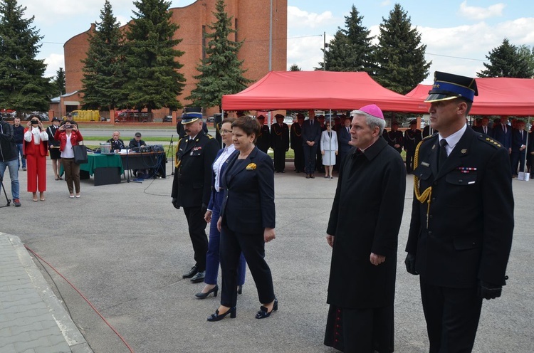 Uroczystości strażackie w Sandomierzu 