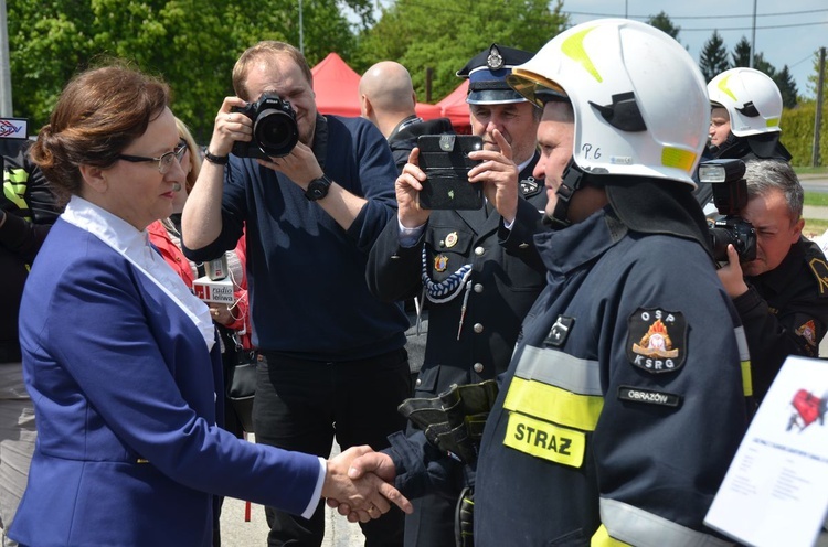 Uroczystości strażackie w Sandomierzu 