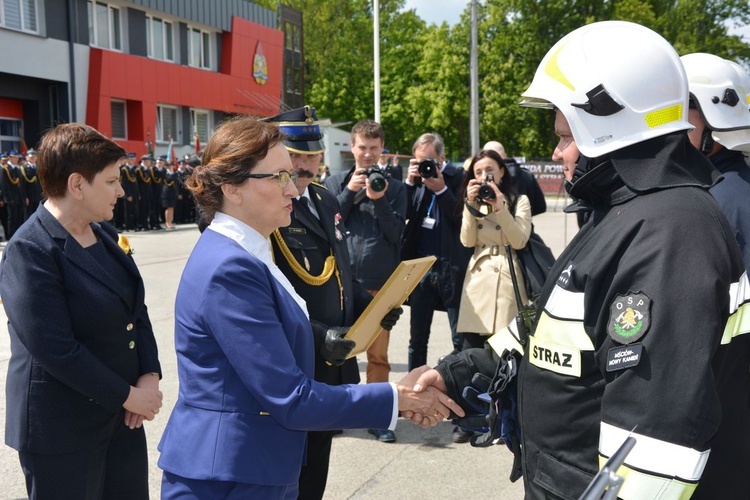 Uroczystości strażackie w Sandomierzu 