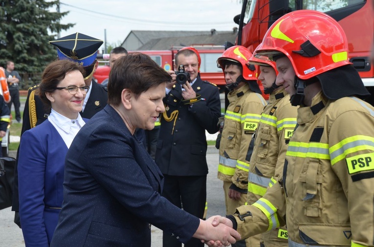 Uroczystości strażackie w Sandomierzu 