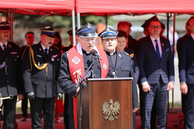 Uroczystości strażackie w Sandomierzu 