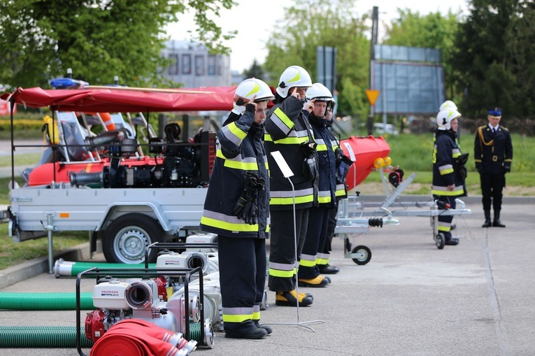 Uroczystości strażackie w Sandomierzu 