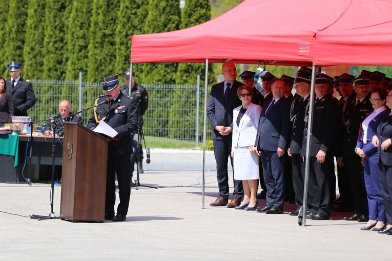 Uroczystości strażackie w Sandomierzu 