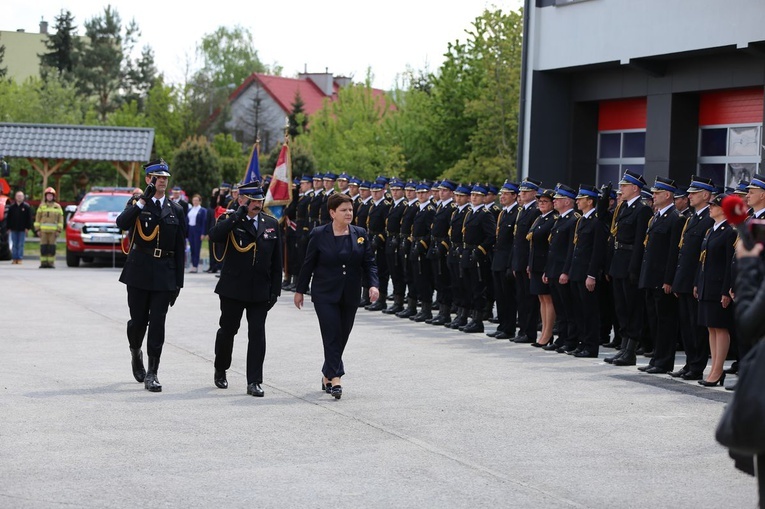 Uroczystości strażackie w Sandomierzu 
