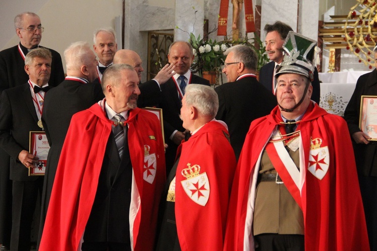 Wręczenie medali Podkarpackiej Komandorii Bractwa Orderu św. Stanisława