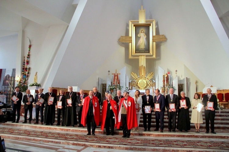 Wręczenie medali Podkarpackiej Komandorii Bractwa Orderu św. Stanisława