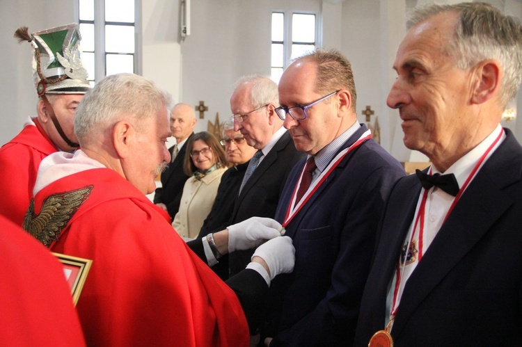 Wręczenie medali Podkarpackiej Komandorii Bractwa Orderu św. Stanisława