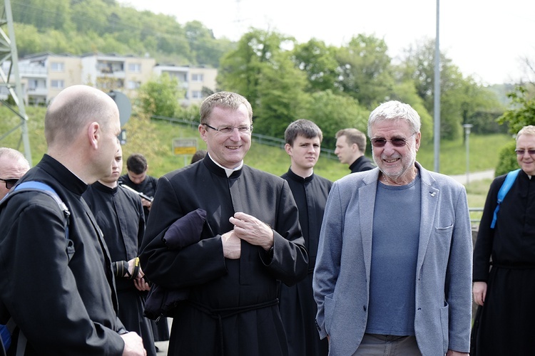 Klerycy seminarium salwatoriańskiego śladami ojca Franciszka Jordana