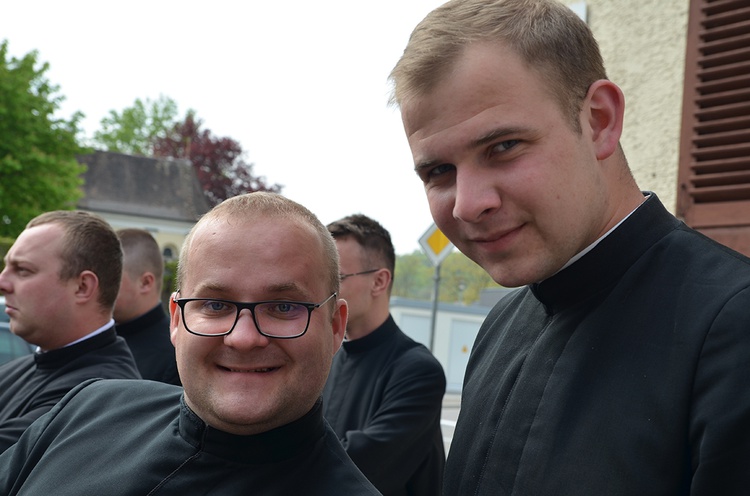 Klerycy seminarium salwatoriańskiego śladami ojca Franciszka Jordana