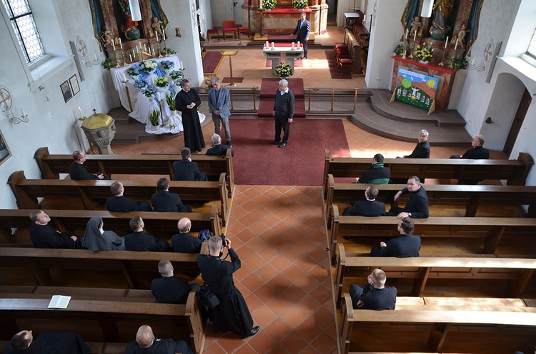 Klerycy seminarium salwatoriańskiego śladami ojca Franciszka Jordana