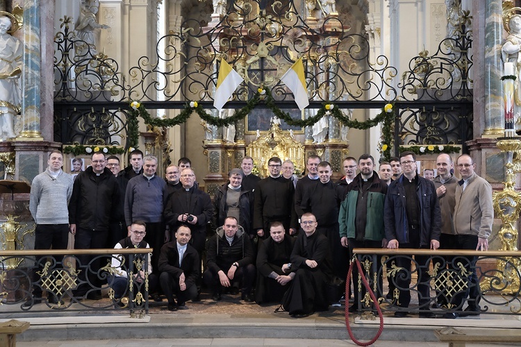 Klerycy seminarium salwatoriańskiego śladami ojca Franciszka Jordana