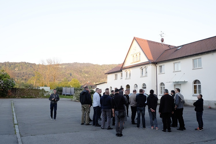 Klerycy seminarium salwatoriańskiego śladami ojca Franciszka Jordana