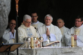 Lourdes: Abp Wiktor Skworc zawierzył Ślązaków Matce Bożej