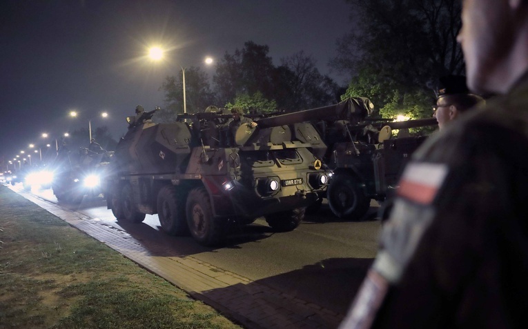 Warszawa 27/28 04 2019  Próba generalna defilady „Silni w sojuszach”