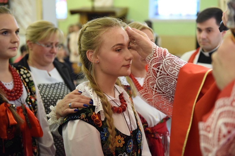 Bierzmowanie w Kamienicy