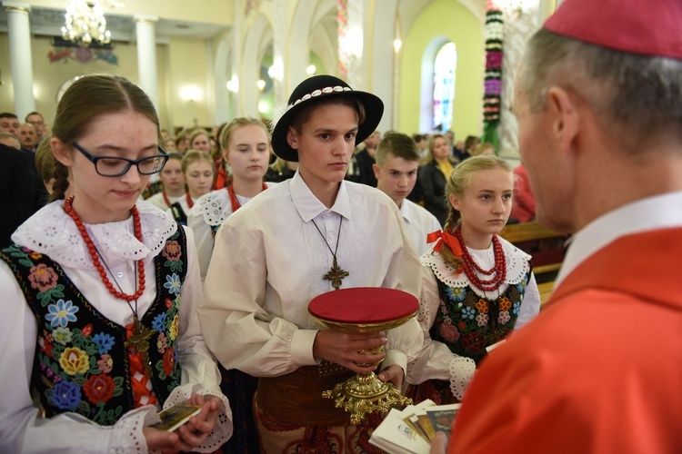 Bierzmowanie w Kamienicy