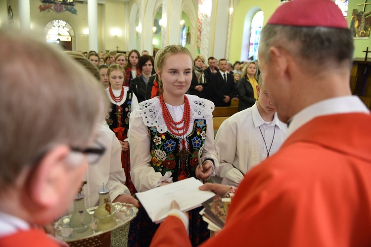 Bierzmowanie w Kamienicy