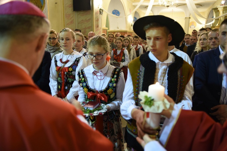 Bierzmowanie w Łącku