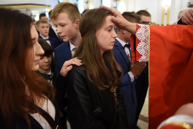 Bierzmowanie w Łukowicy