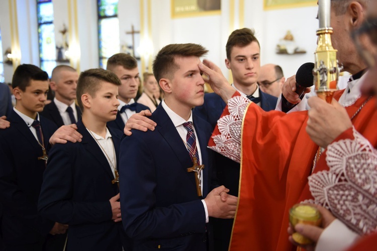 Bierzmowanie w Łukowicy