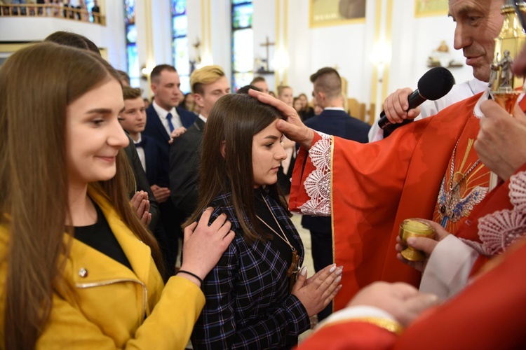 Bierzmowanie w Łukowicy