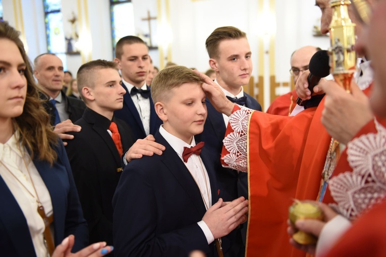 Bierzmowanie w Łukowicy