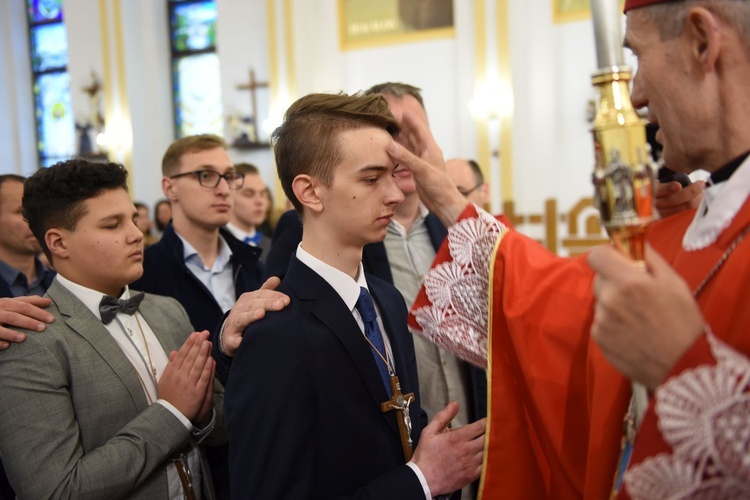 Bierzmowanie w Łukowicy