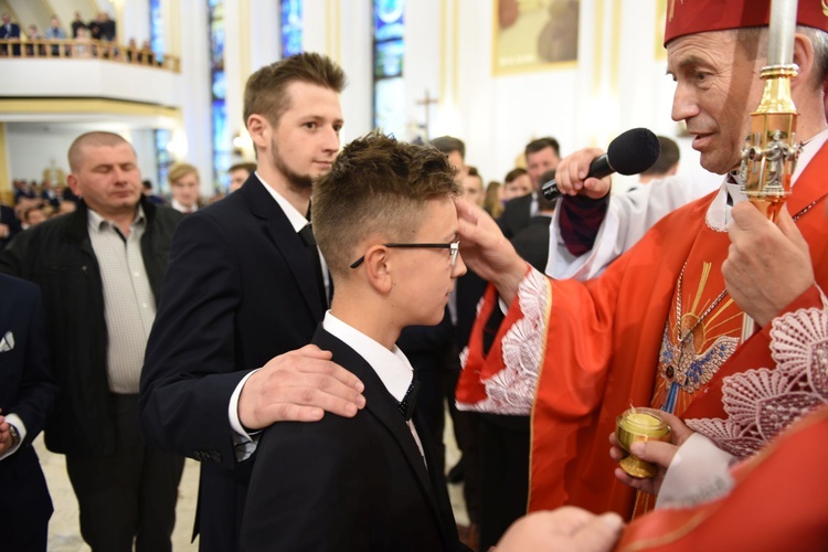 Bierzmowanie w Łukowicy