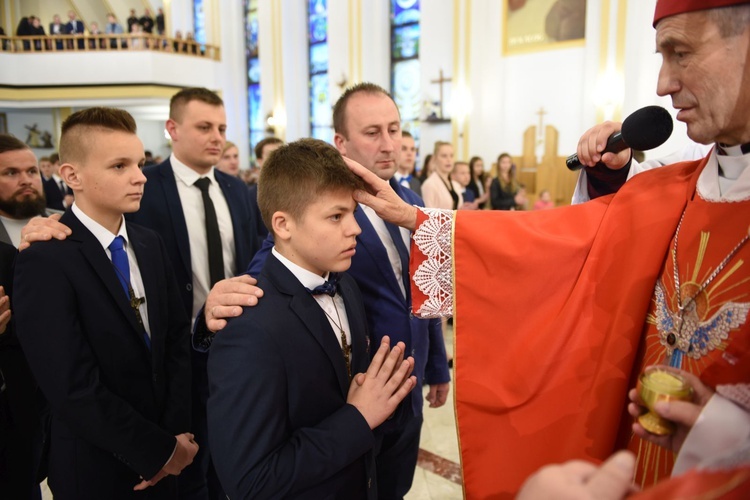 Bierzmowanie w Łukowicy