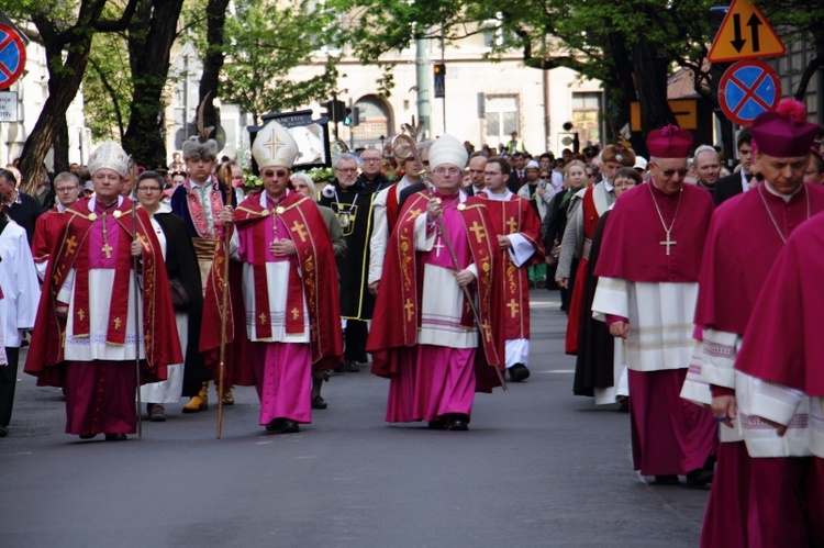 Procesja z Wawelu na Skałkę 2019