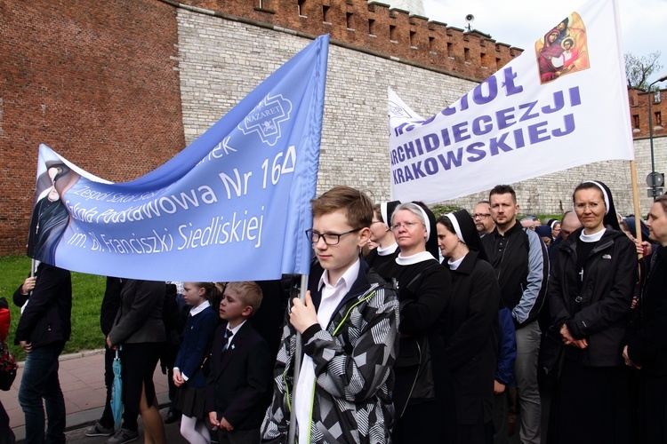 Procesja z Wawelu na Skałkę 2019