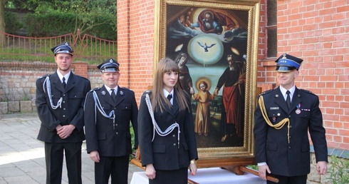 Obraz św. Józefa w parafii pw. NSPJ w Lubsku