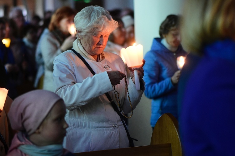 Nabożeństwo fatimskie w Olsztynie