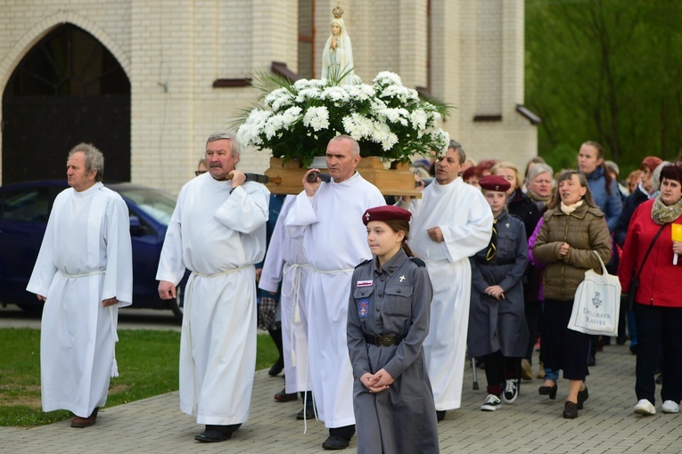 Nabożeństwo fatimskie w Olsztynie