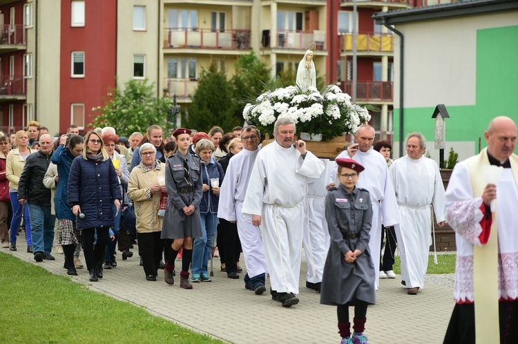 Nabożeństwo fatimskie w Olsztynie