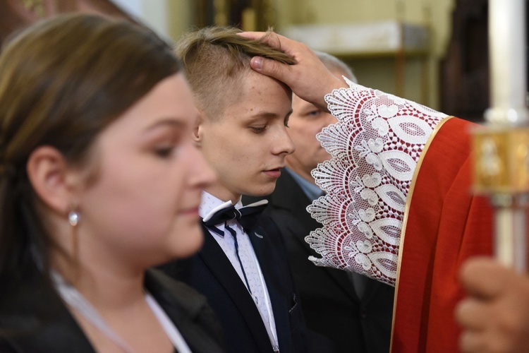 Bierzmowanie w Zasowie