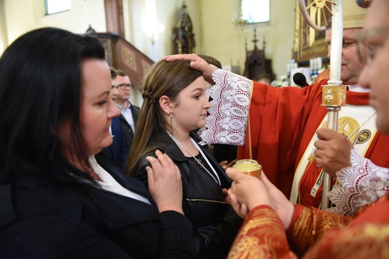 Bierzmowanie w Zasowie