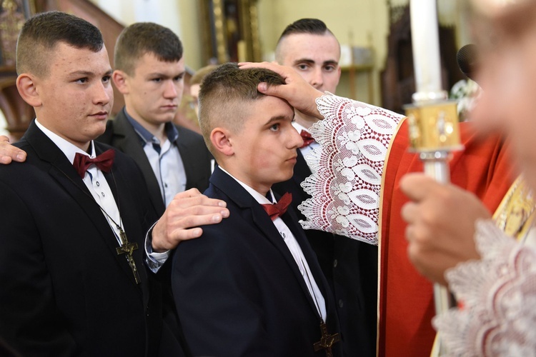 Bierzmowanie w Zasowie