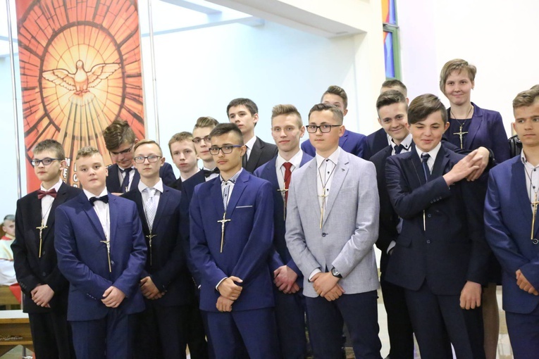 Bierzmowanie w Strzelcach Wielkich