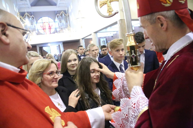 Bierzmowanie w Strzelcach Wielkich