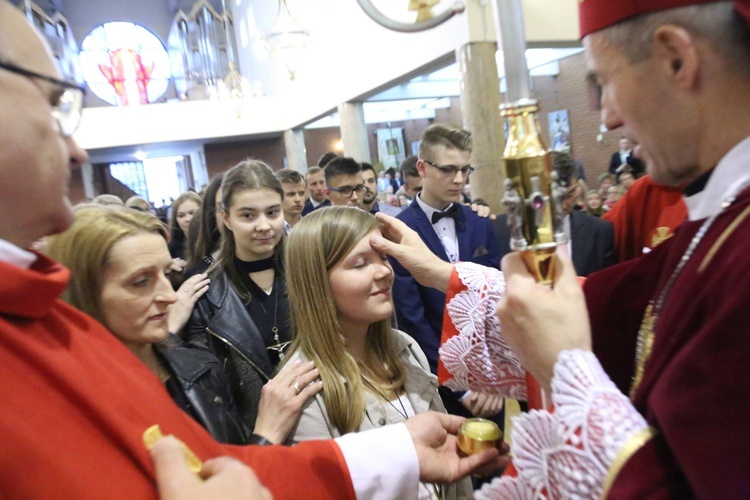 Bierzmowanie w Strzelcach Wielkich