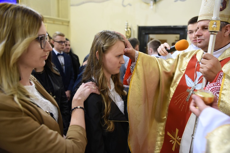 Bierzmowanie w Radomyślu Wielkim