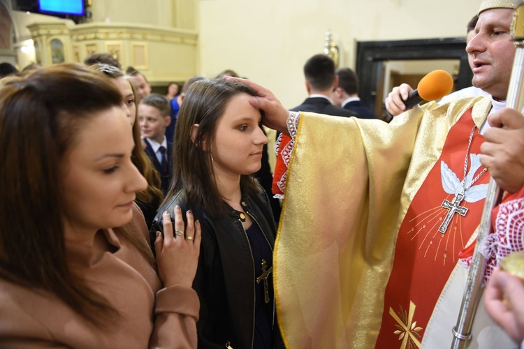 Bierzmowanie w Radomyślu Wielkim