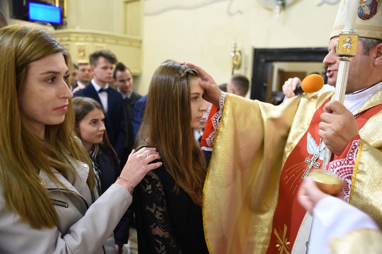 Bierzmowanie w Radomyślu Wielkim