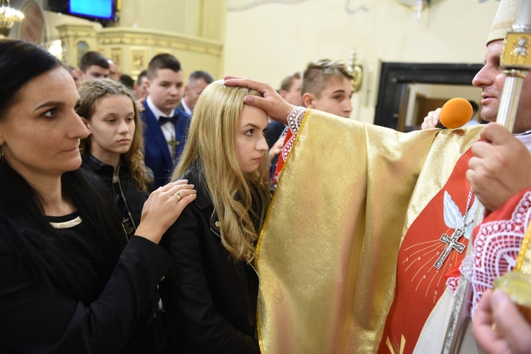 Bierzmowanie w Radomyślu Wielkim