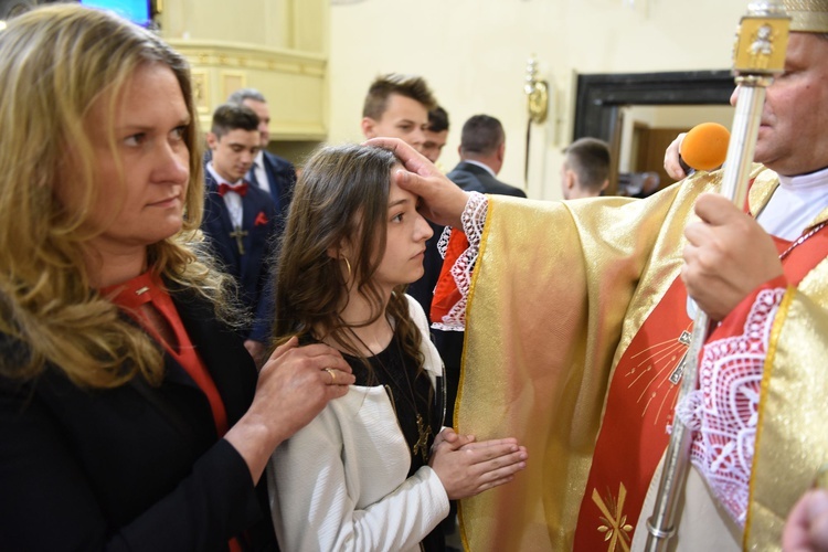 Bierzmowanie w Radomyślu Wielkim