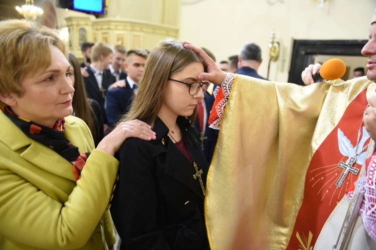 Bierzmowanie w Radomyślu Wielkim